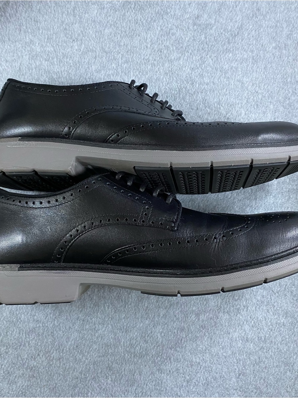 Cole Haan Go To Wing Oxford Men’s 13 Black Grand 360 Leather Dress Shoes - Picture 5 of 11